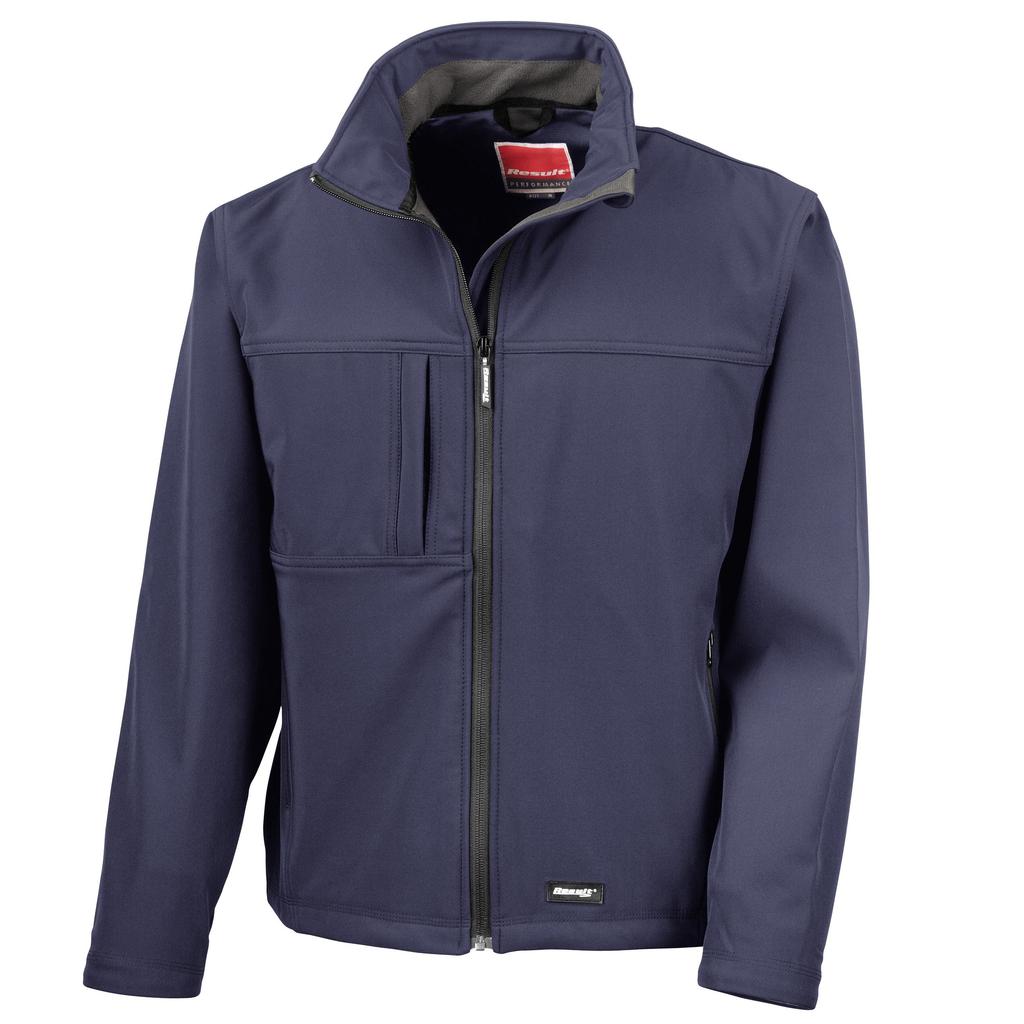 Result Mens Softshell Premium 3 Layer Performance Jacket (Waterproof, Windproof & Breathable)