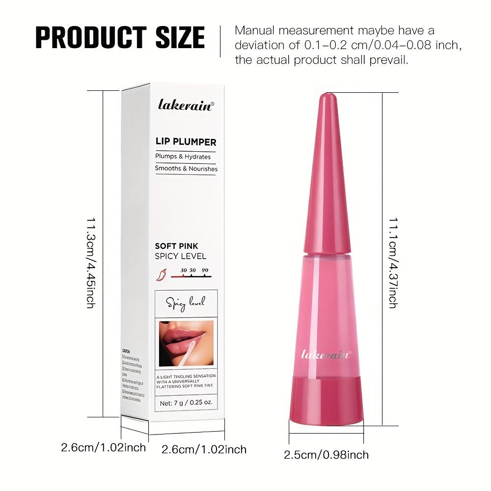 Lakerain Lip Plumper Gloss Oil with Instant Plumping and High-Shine Finish