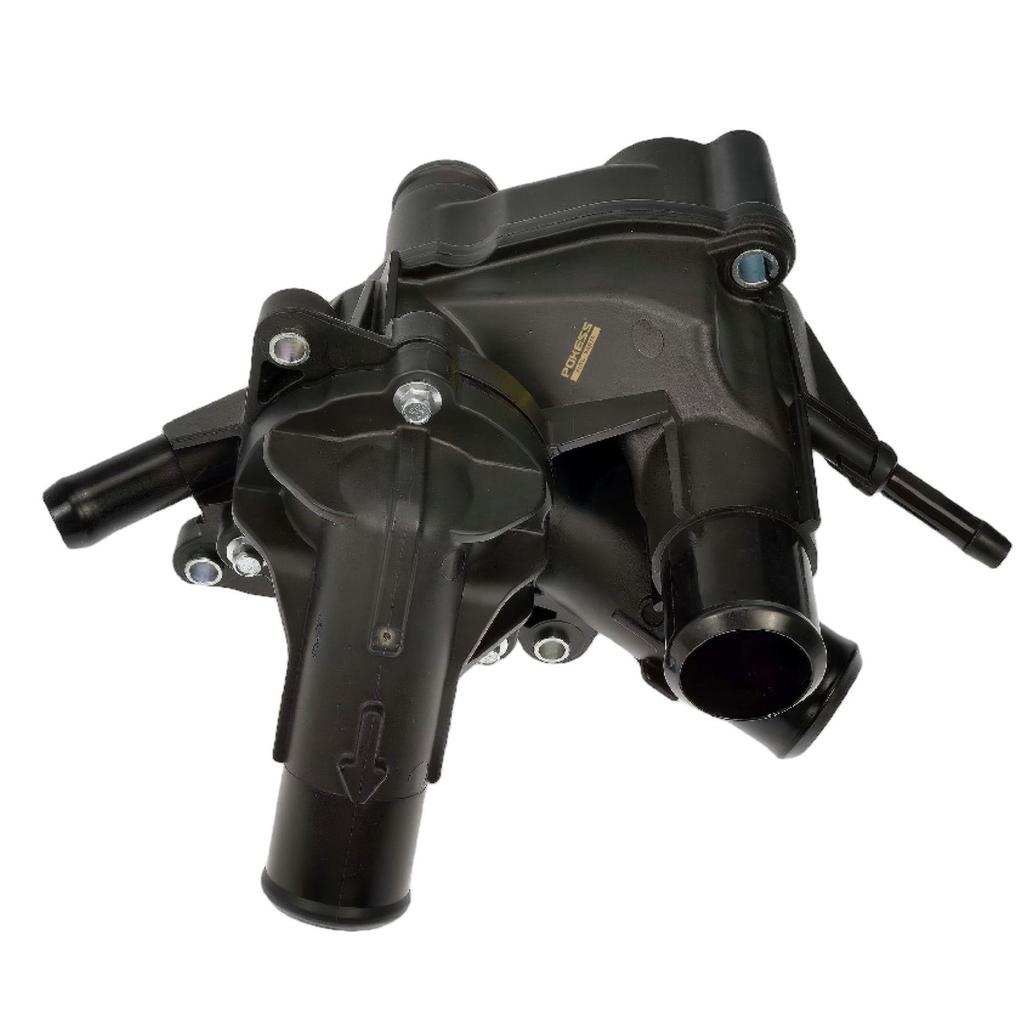 Compatible Thermostat Housing Assembly for Ford F150 & Lincoln Navigator 3.5L, Part HL3Z8A586B