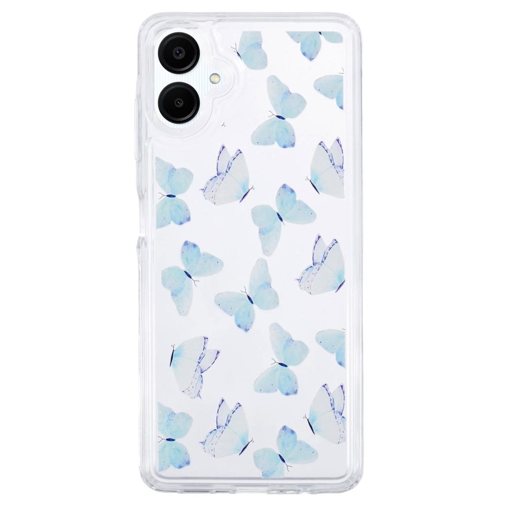 For Samsung Galaxy A06 4G Case Anti-Drop Airbag Butterfly Pattern Printing TPU Phone Cover