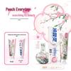Lengsuanling Anti-Sensitivity & White Peach Toothpaste with Charcoal Toothbrush Bundle