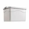 Storage Box with Wheels Dustproof Lid Long-Lasting for Moving