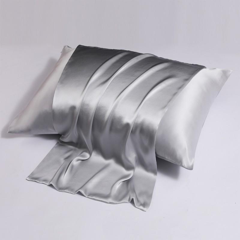 100% Pure Mulberry Silk Pillowcase 16 Momme Double-Sided Envelope Style Bedding Comfort