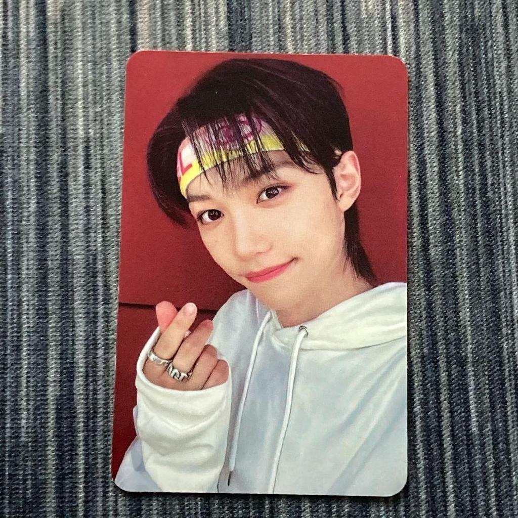 [USED] StrayKids Felix Public Broadcast MAXIDENT 1st Week Sanok Trading Card