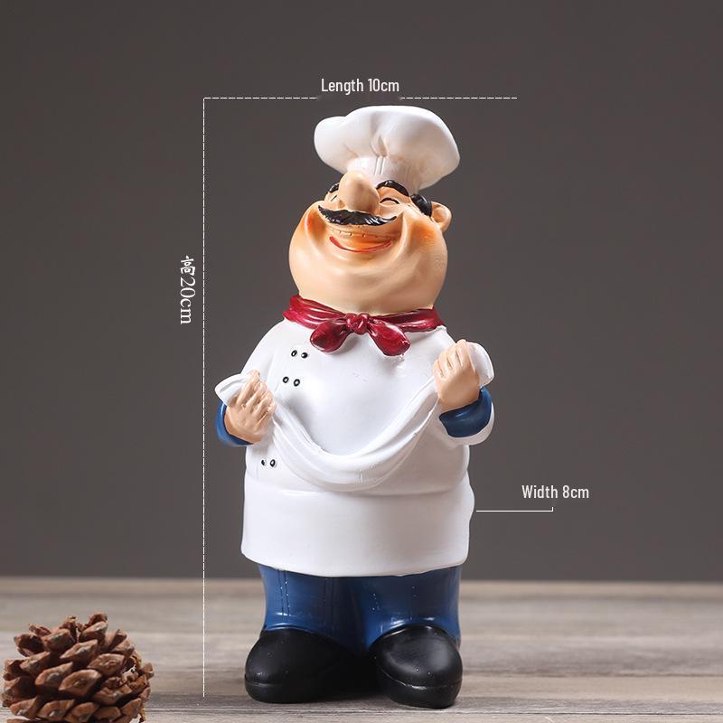

Retro Chef Figurine for Home or Restaurant Decor