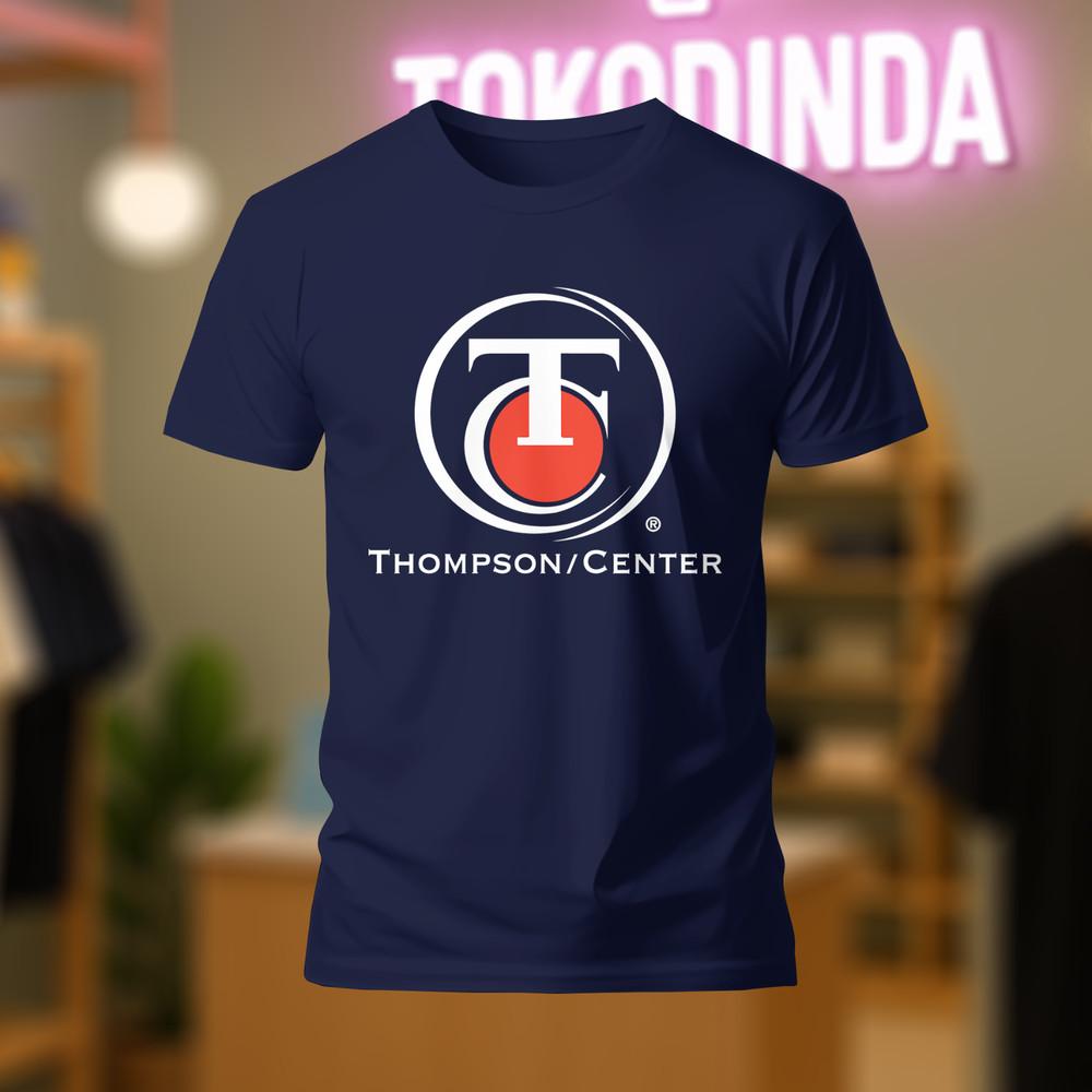 Thompson Center Оружейник Оружие Огнестрельное оружие Логотип Футболка Смешная Сделано в США S-5XL Унисекс Футболка S