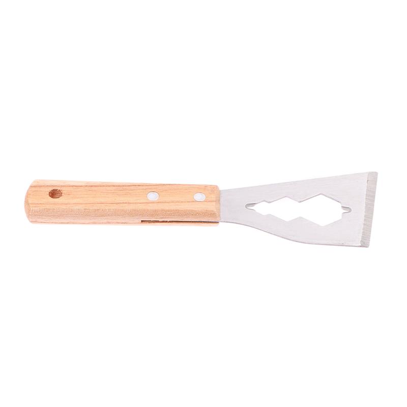 Dust Scraper Putty Knife Wall Covering Tool Decoration Multifunctional Shovel Putty Knife With Wooden Handle