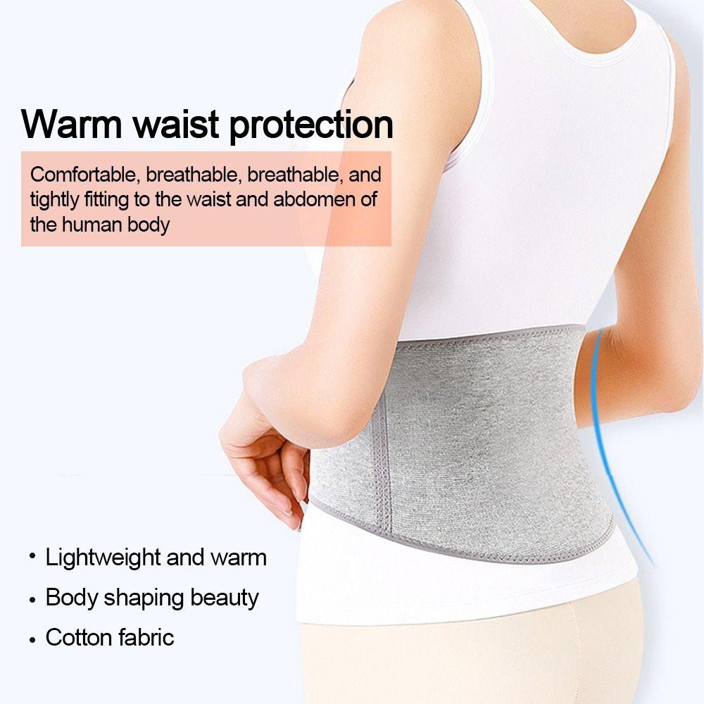 Hot Mugwort Therapy Waist Abdomen Belt Adjustable Lumbar Back Waistband Useful Warm Waistband
