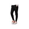 Nike Solid Color Logo Print Elastic Waist Drawstring Sports Pants Women Bottoms Black 931829-010