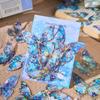 Early Mo Butterfly Bronzing Sticker Pack Dreamland Redemption Series High-value Butterfly Ins Hand Account Diy Decorative Stickers