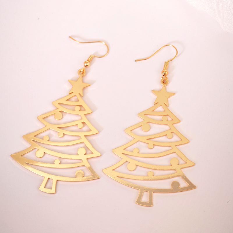 Creative Christmas Tree Pendant Necklace - Versatile European & American Fashion