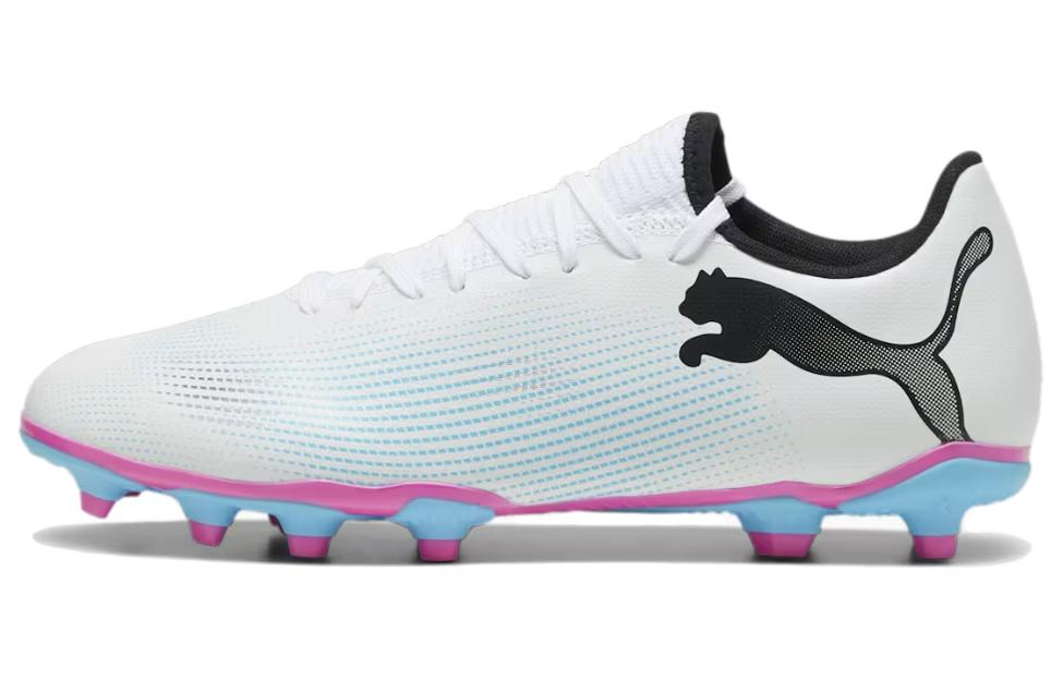 PUMA Future 7 Play FG/AG White Black Pink 107723-01 42