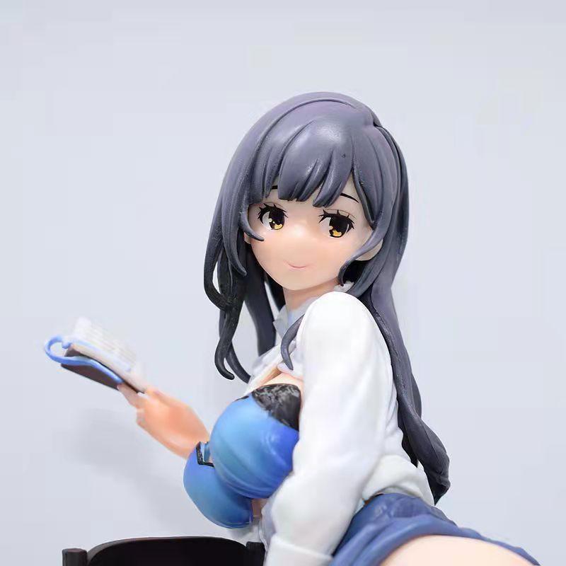 Anime Sexy Figure Model Toys Collection Doll Gift Native Akemi Mikoto The Literary Type PVC Figure Adults Gift