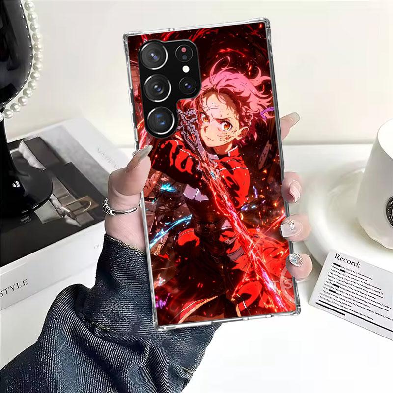 Anime Sword Art Online SAO Soft Phone Case For Samsung Galaxy S22 S23 S24 S25 Edge S26 Ultra S20 FE S21 Plus + Fundas Coque Gala
