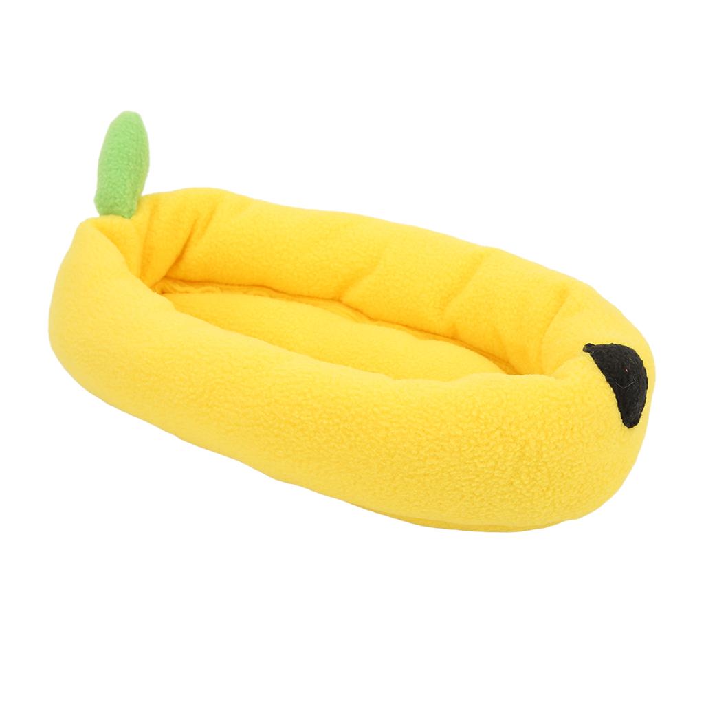 Hamster Warm Nest Soft Cute Banana Small Pet Cotton Sofa Bed for Guinea Pig Sugar Glider