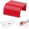 Klipsy Do Pojemników Do Żywności HACCP 12 Szt. - Czerwone