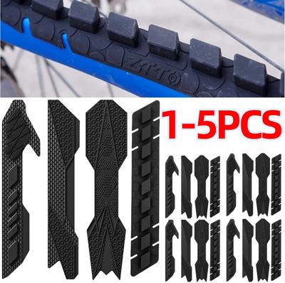 Protection de Cadre de Chaîne en Silicone 3D Autocollant de Protection de Chaîne pour Vélo de Montagne VTT Vélo de Route
