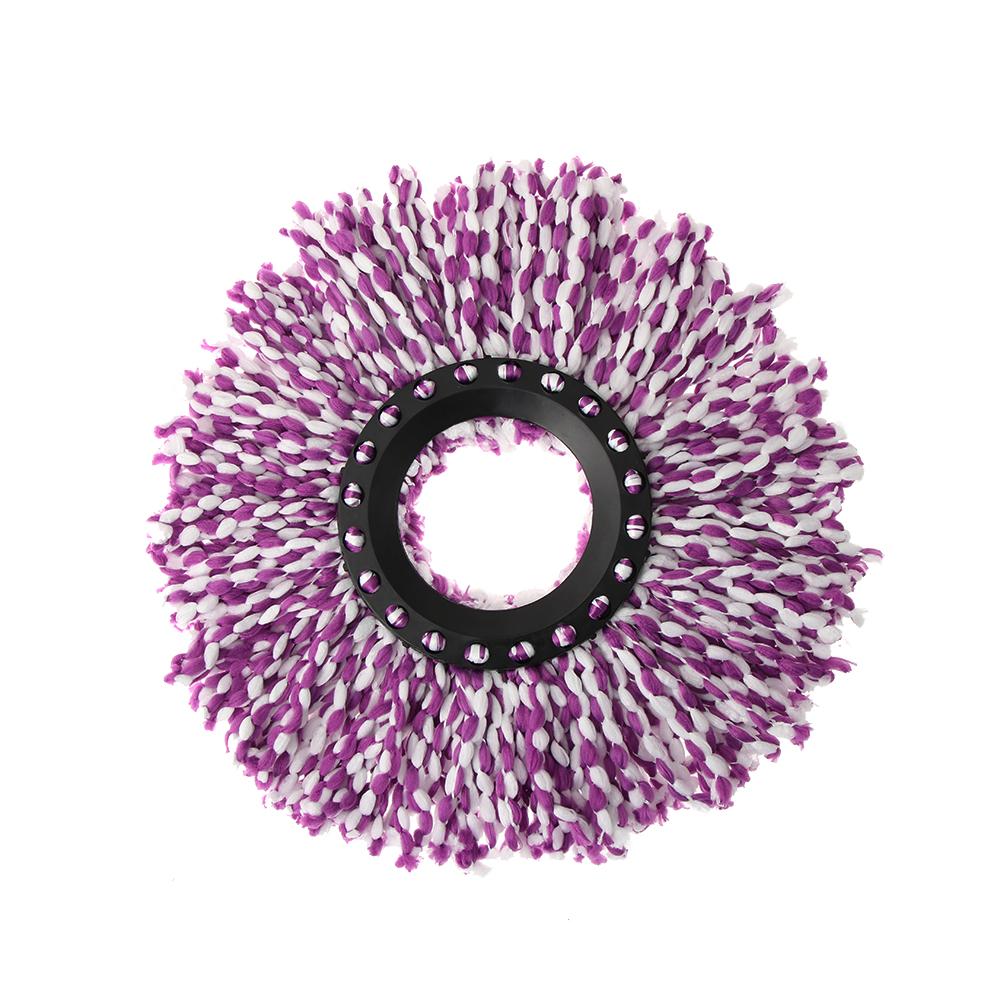 360° Rotating Household Kitchen Supplies Magic Replacement Mop Head Cleaning Pad Microfiber Floor Mop Head
