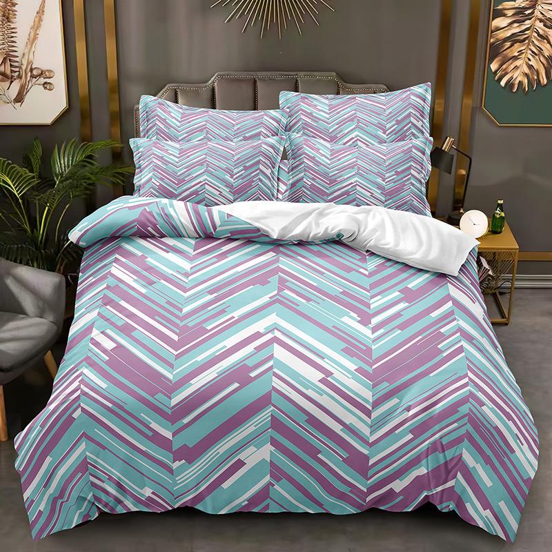 Fashion Technology Printing, 3D Digital Printing, Bedding, Duvet Covers, Pillowcases, Three-piece Sets