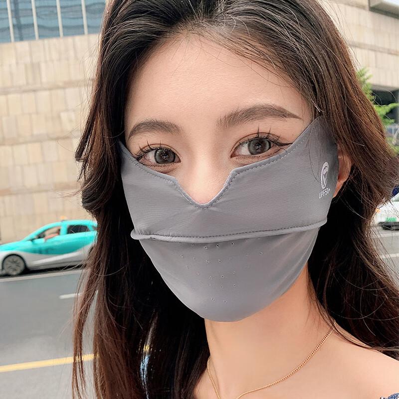 MEET SUNNY Ice Silk Sun Protection Mask One Size