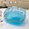 High-Value Fruit Plate Large-Capacity Household Living Room Light Luxury High-End Candy Plate Anti-Drop Snack Fruit Plate