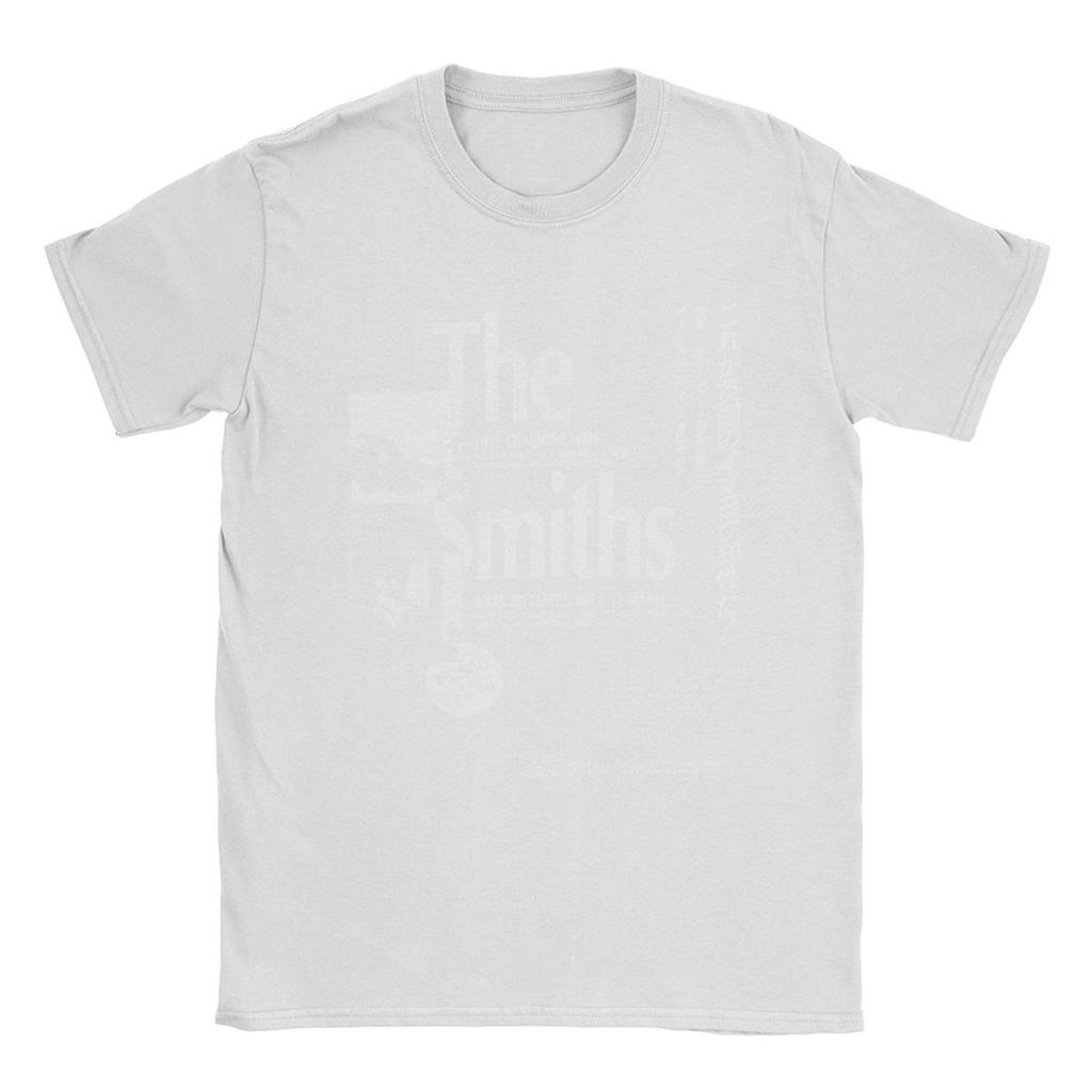 Music The Smiths Men's T Shirt Vintage Tee Shirt Short Sleeve O Neck T-Shirt Pure Cotton Birthday Present Clothes