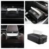 Car Tissue Box Leather Tissue Holder SunVisor Seat Back For Honda Civic FIT Accord Prelude CRV 5th City CRZ CRX Jazz HRV Pilot OM4