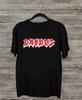 Rare Exodus Band Logo Classic Short Sleeve Black All Size T-Shirt AC1180