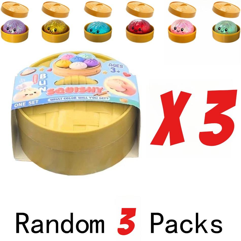 Squishy Knedlíky Záhady Knedlíky Úleva od Stresu Fidget Hračky Domácí Kancelář Stolní Doplňky Párty Dárek Záhadný Knedlík Squishy