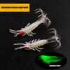 4g Luminous Squid Fishing Lures Jig Hook Artificial Soft Bait Sea Fishing Tackle