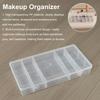 1PCS Transparent with Cover Rectangle Vertical Eyelash  Storage Box Holder Makeup Organizer