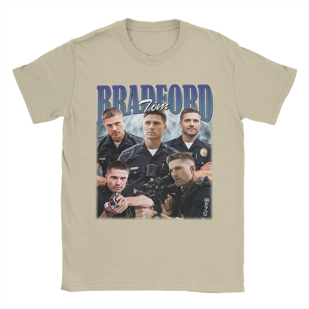 Men The Rookie Tim Bradford T Shirt  Cotton Clothes Hipster Short Sleeve Crewneck Tee Shirt Gift Idea TShirts