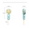 Mini Fan Cool Wind Summer Artifact 500mAh Portable Fan Outdoor Handheld Fan