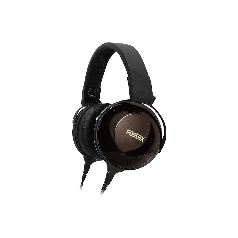 

[]FOSTEX Closed premium headphones TH900mk2 Onyx Black Mizume cherry blossom lacquered specification