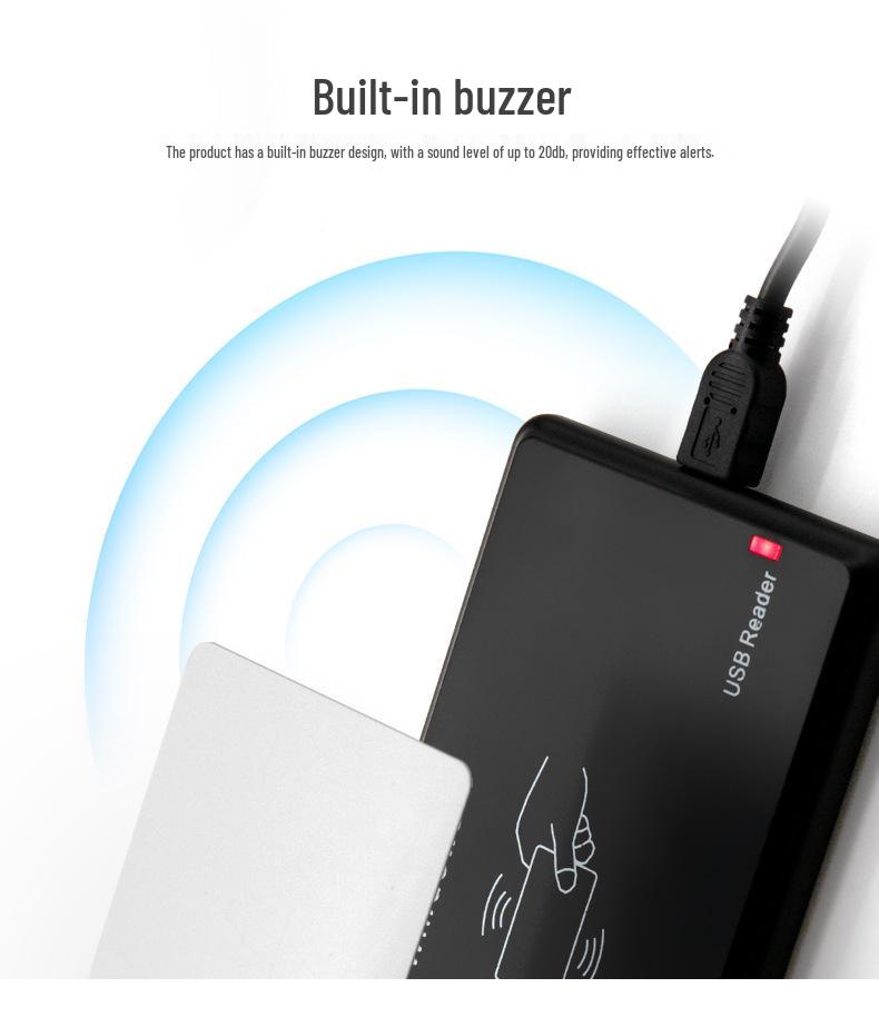 USB RFID Smart Card Reader & Issuer for Access Control