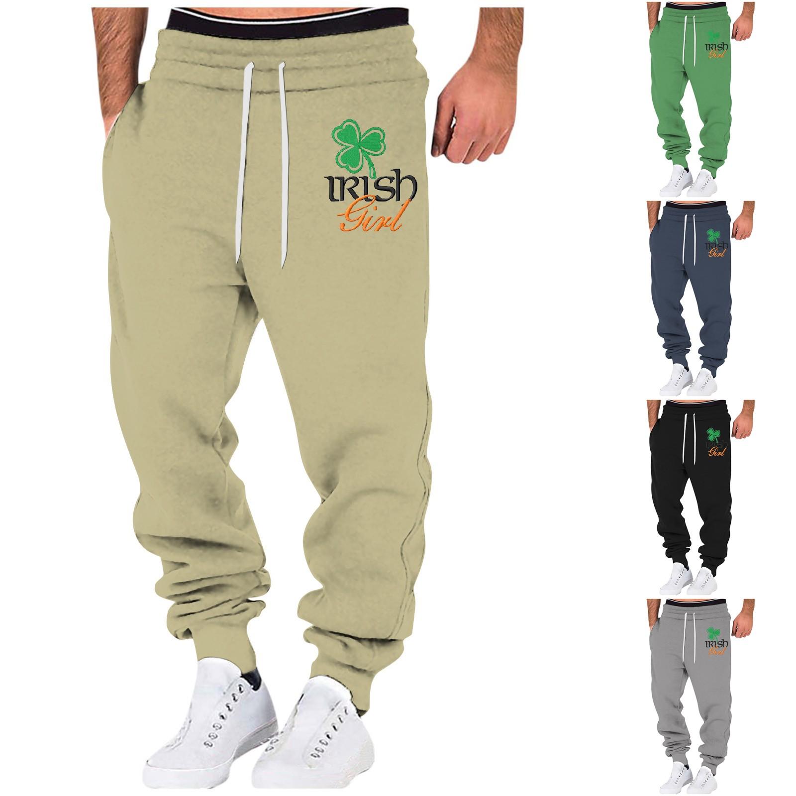 

Spring And Autumn Sports Fitness Trousers Men s Loose Running Casual Sweatpants Cotton