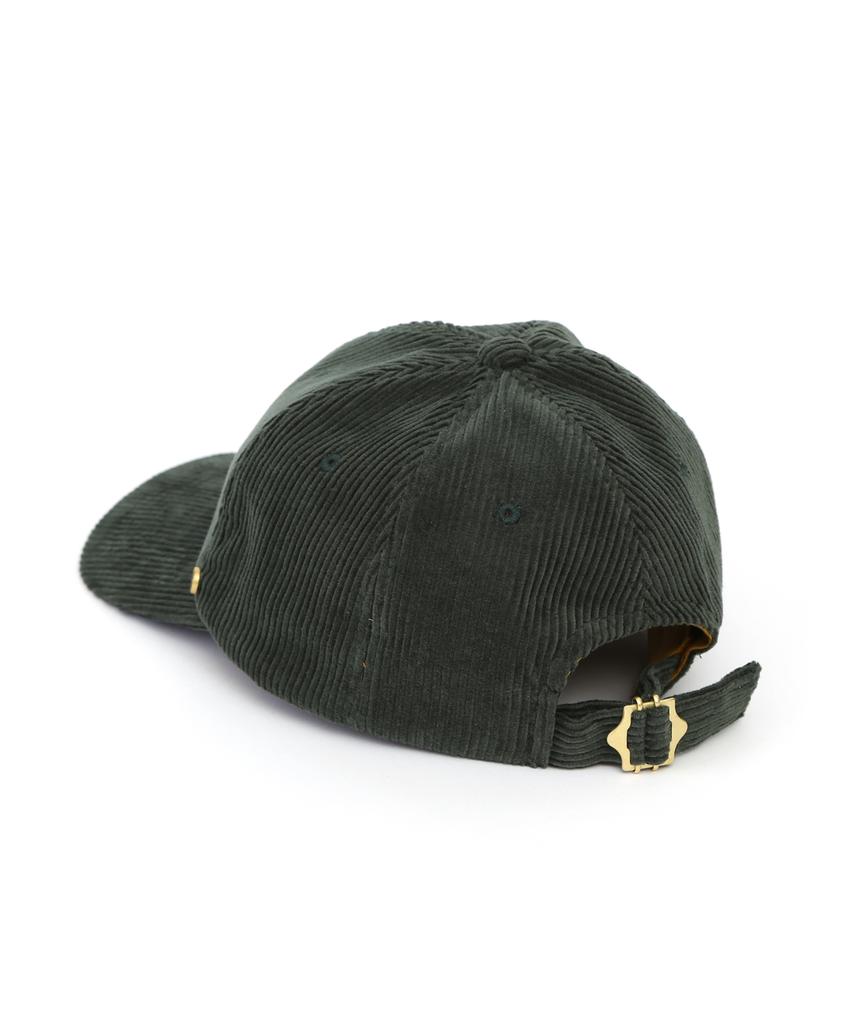 Eondeokeonteulolseutyudio Corduroy Ball Cap 6Pannel Ball Cap / Corduroy / Forest