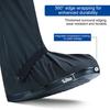 1 Pair Waterproof Shoe Covers, Reusable Rain Boot Shoe Cover with Side Zipper, Reflector, Anti-Slip Shoe Protectors for Men Women