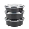WS 1500ml Disposable Round Takeout Container with High Dome Lid