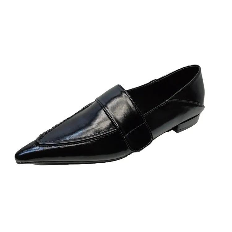 Pointed Toe Flats Women Loafers Shoes Summer Casual Walking Shoes Designer New Sexy Sandals Brand Dress Retro Femme Zapatillas