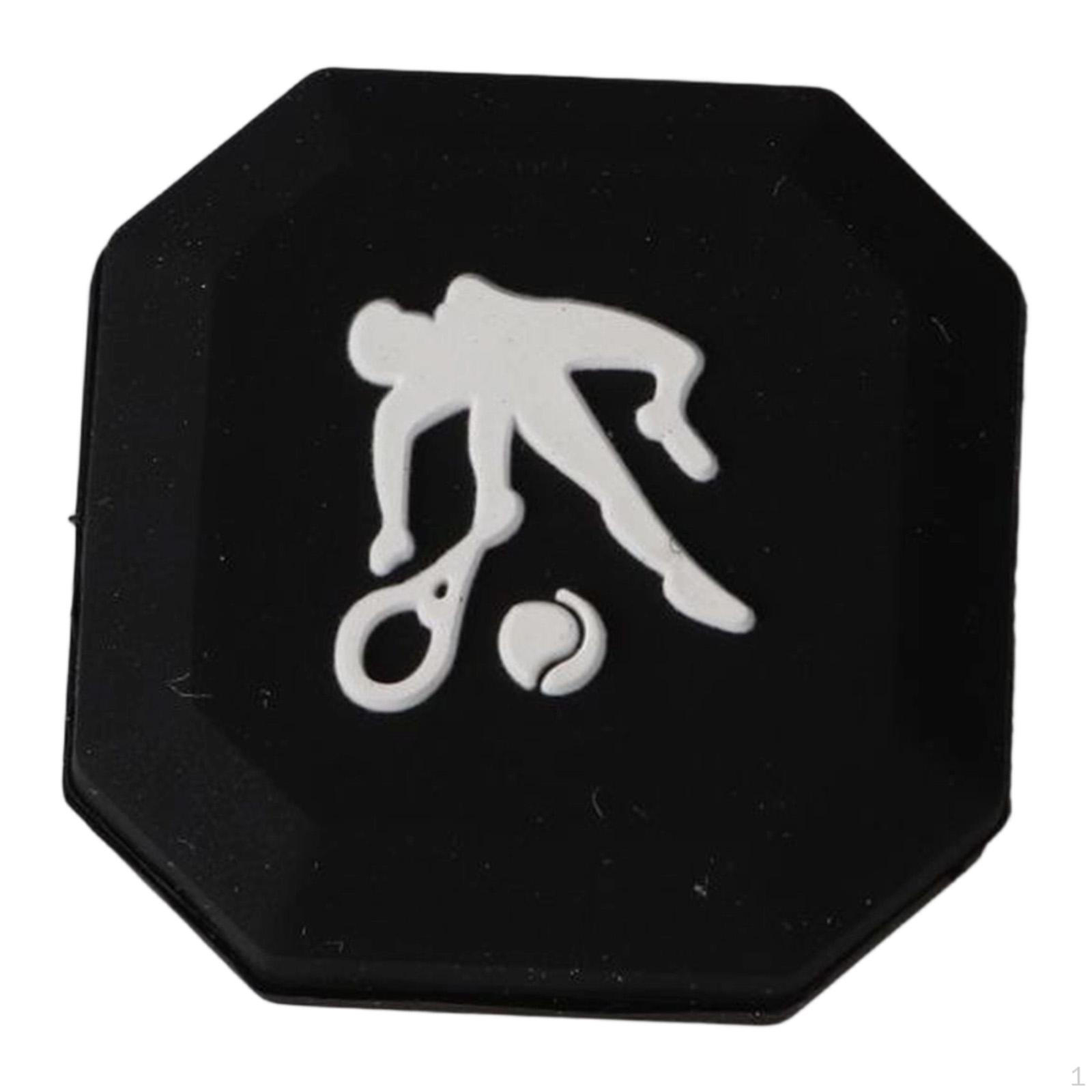 

Теннисный демпфер-виброгаситель декоративный для лучшего контроля, для игры в помещении, клипса для энтузиастов Black