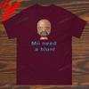 Mii Necesita una Camiseta Retro Blunt Inapropiada Camisetas Meme Dank Ropa de Meme Divertida Cuello Redondo Manga Corta Estilo Simple