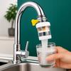 Water Filter For Faucet With Rotating Balls Removes Metal Contaminants