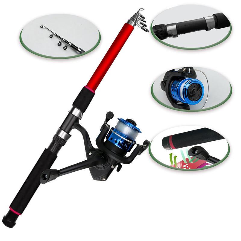 Wang Feng Lure Fishing Rod and Reel Combo