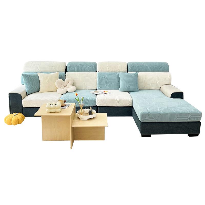 Sofabezug All-Inclusive-Universalbezug Einfaches, modernes Vier-Jahreszeiten-Sofakissen Rutschfestes nordisches Vollbezugstuch