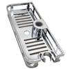ABS Lifting Rod Soap Dishes Home Decor Soap Holder Shower Rack Bathroom Organization Storage Rack