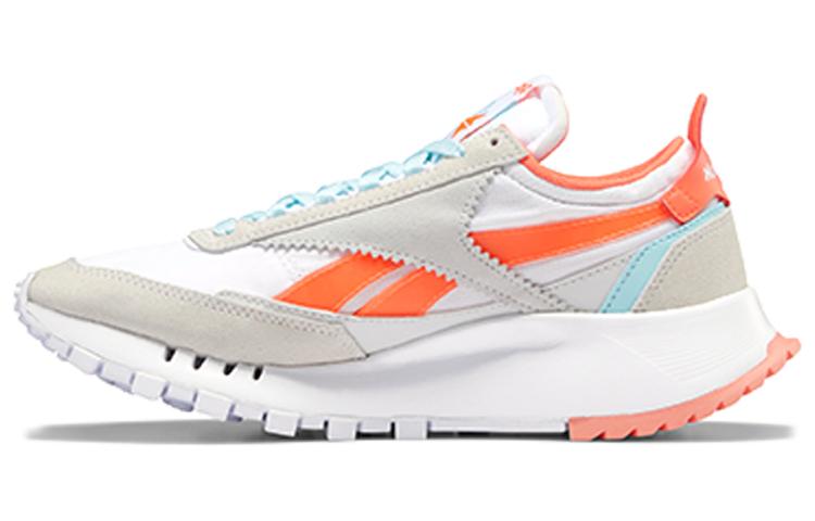 Reebok Wmns Classic Leather Legacy 'White Orange Flare' Women's FY7435
