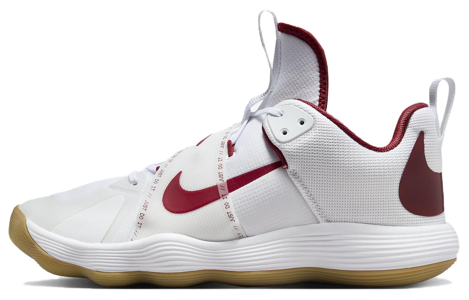 Nike React HyperSet Le Indoor Court Shoes White Red DJ4473-101 44.5