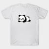 Asiatische Größe Baumwolle Unisex T-Shirt Druck T-Shirt Panda T-Shirt No-Cut Print Reguläre Passform