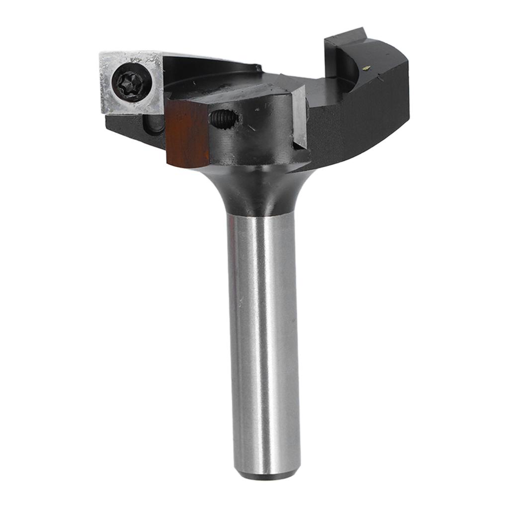 Freză de frezare pentru suprafețe Spoilboard, cu 3 lame, pentru rindea din lemn, scule pentru prelucrarea lemnului, coadă de 12 inch